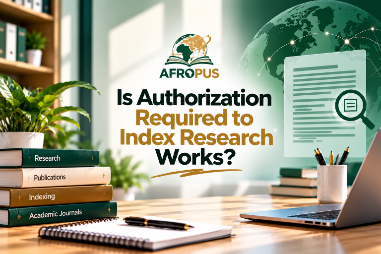 Is Authorization Required to Index Research Works?