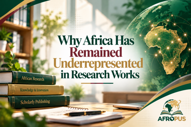 Why Africa Has Remained Underrepresented in Research Works