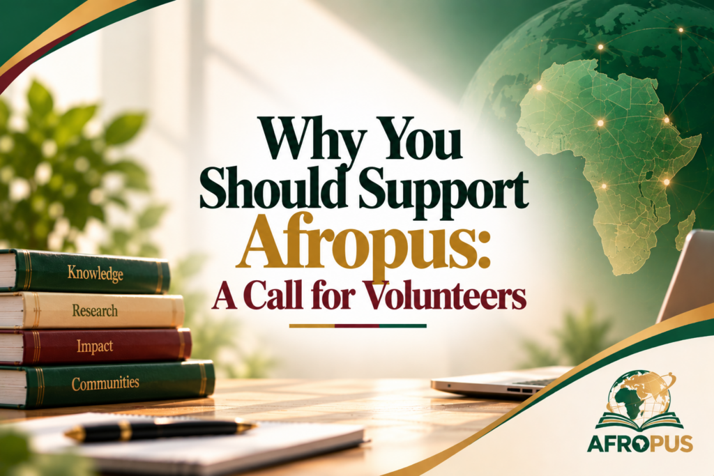 Why You Should Support Afropus